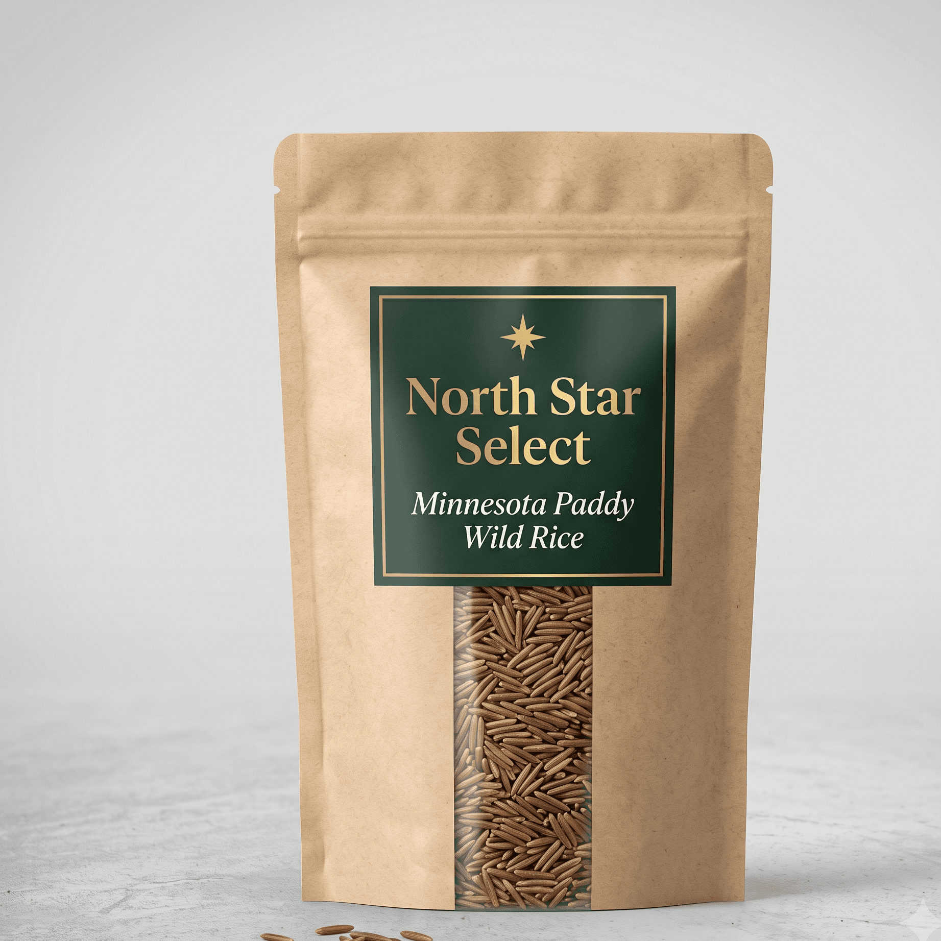 North Star Select kraft pouch on a clean studio background